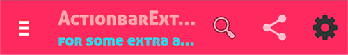 ActionBarExtras